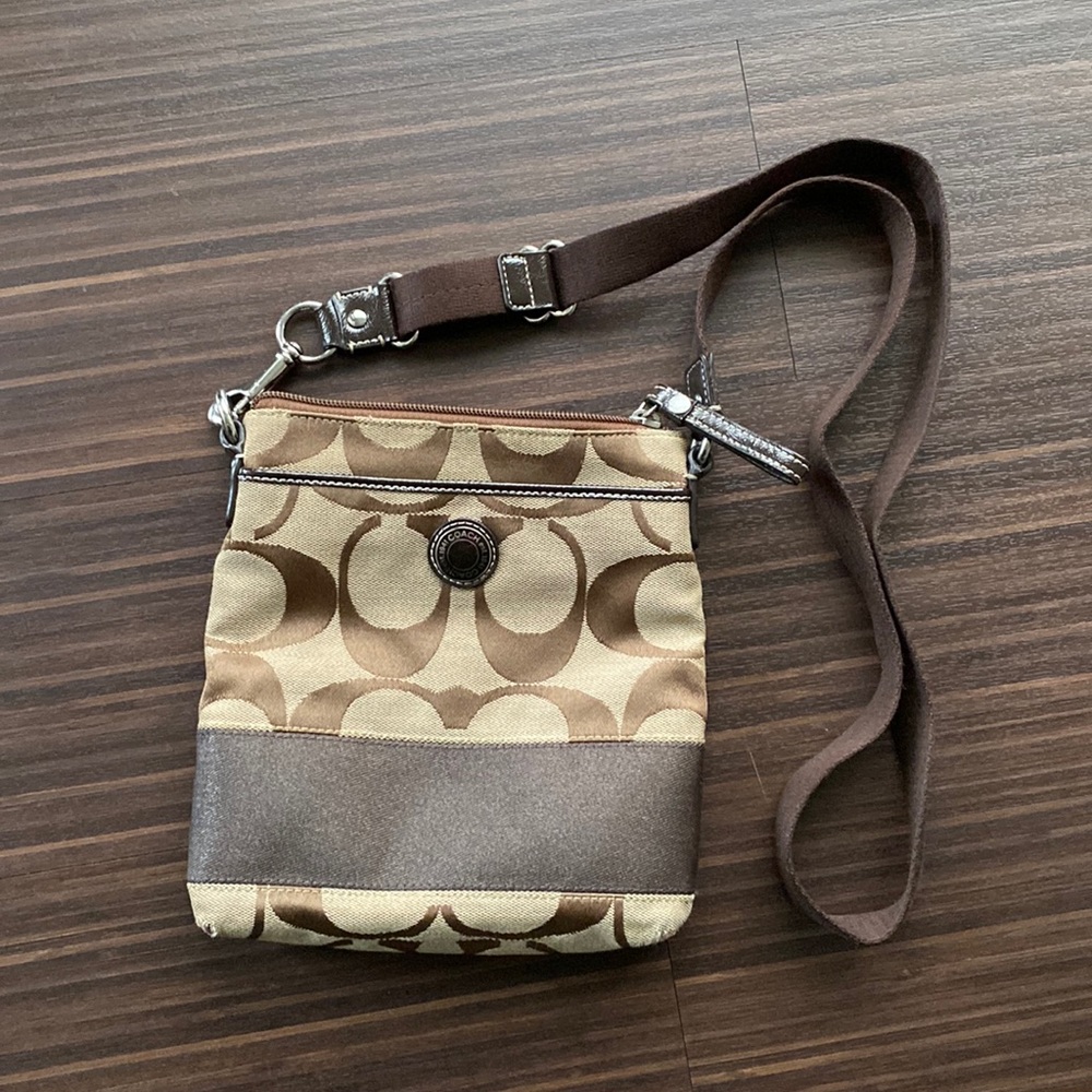 Coach “C” crossbody
